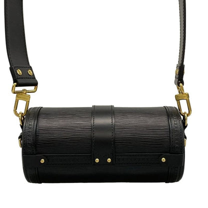 Louis Vuitton Epi Papillon Trunk Shoulder Bag M58655 Noir Black Leather Cowhide