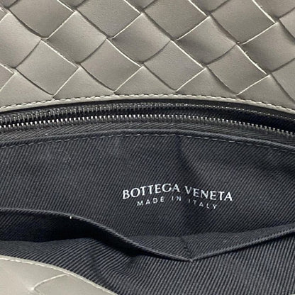 Bottega Veneta Intrecciato Tote Bag 608596 Dark Gray Leather