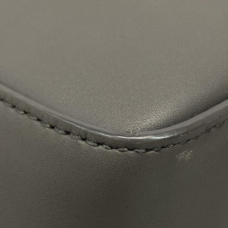 Bottega Veneta Intrecciato Tote Bag 608596 Dark Gray Leather