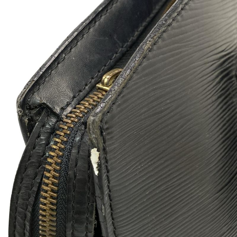 Louis Vuitton Shoulder Bag Epi Saint-jacques Shopping M52262 Noir Black Leather