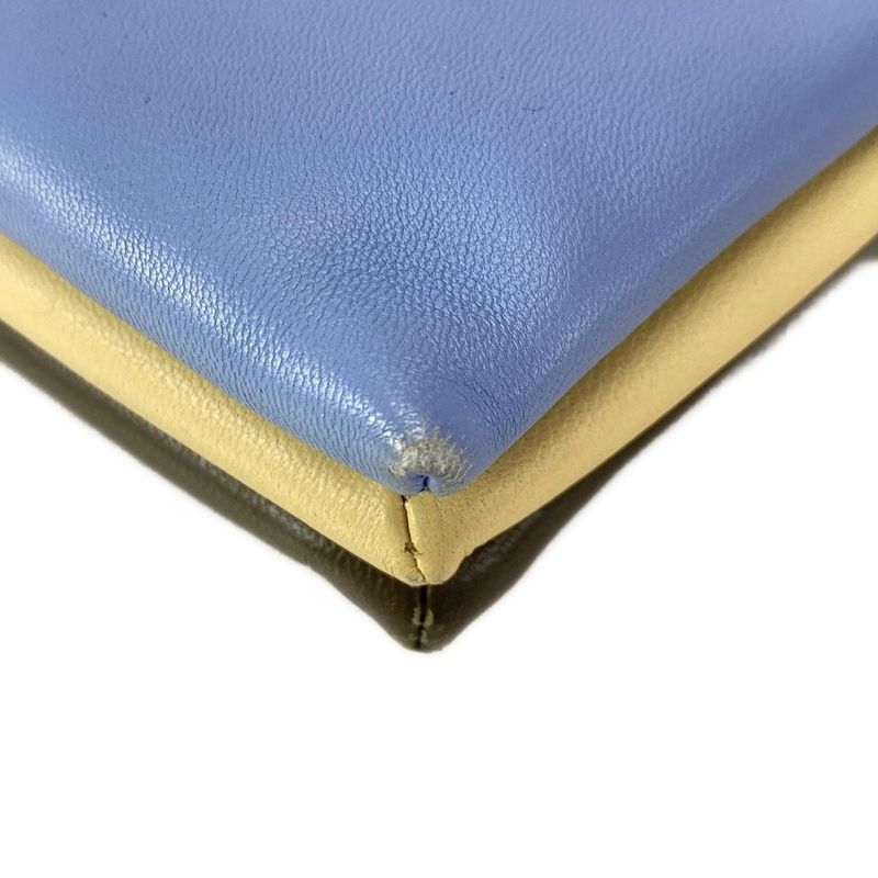 Celine Shoulder Bag - 172843qrb33la Blue Dark Brown And Ivory Chain Shoulder