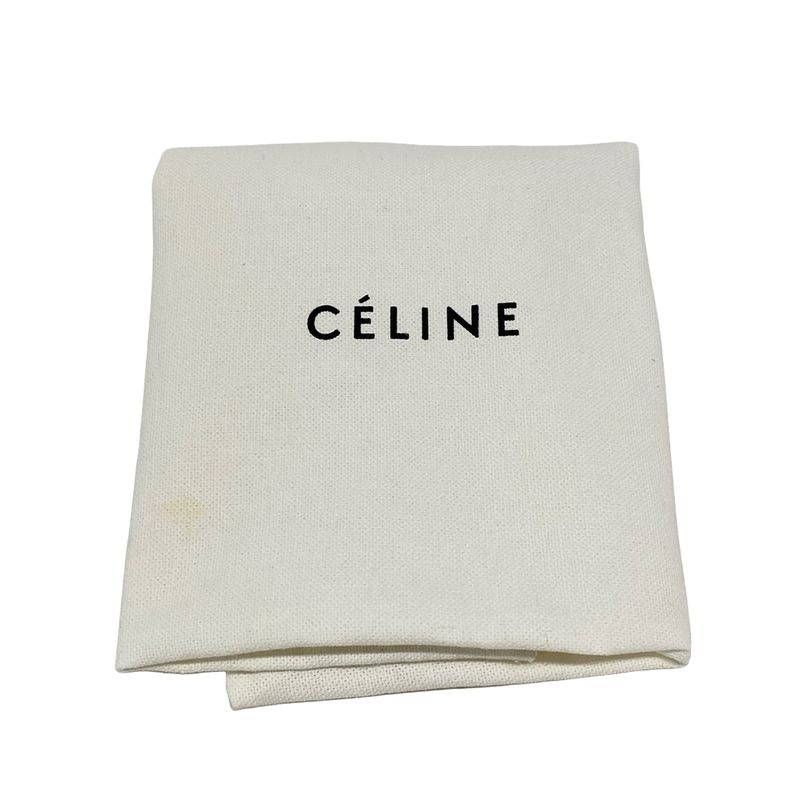 Celine Shoulder Bag - 172843qrb33la Blue Dark Brown And Ivory Chain Shoulder