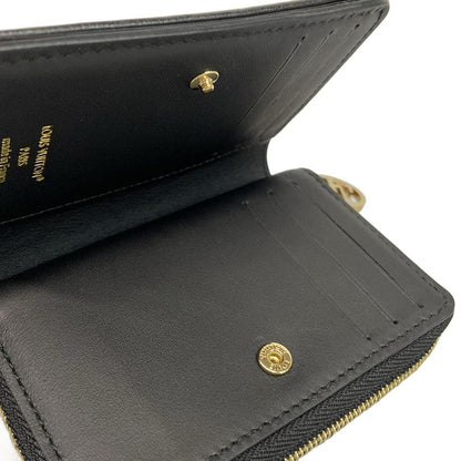Louis Vuitton Coussin Portefeuille Lou M81599 Noir Black Leather