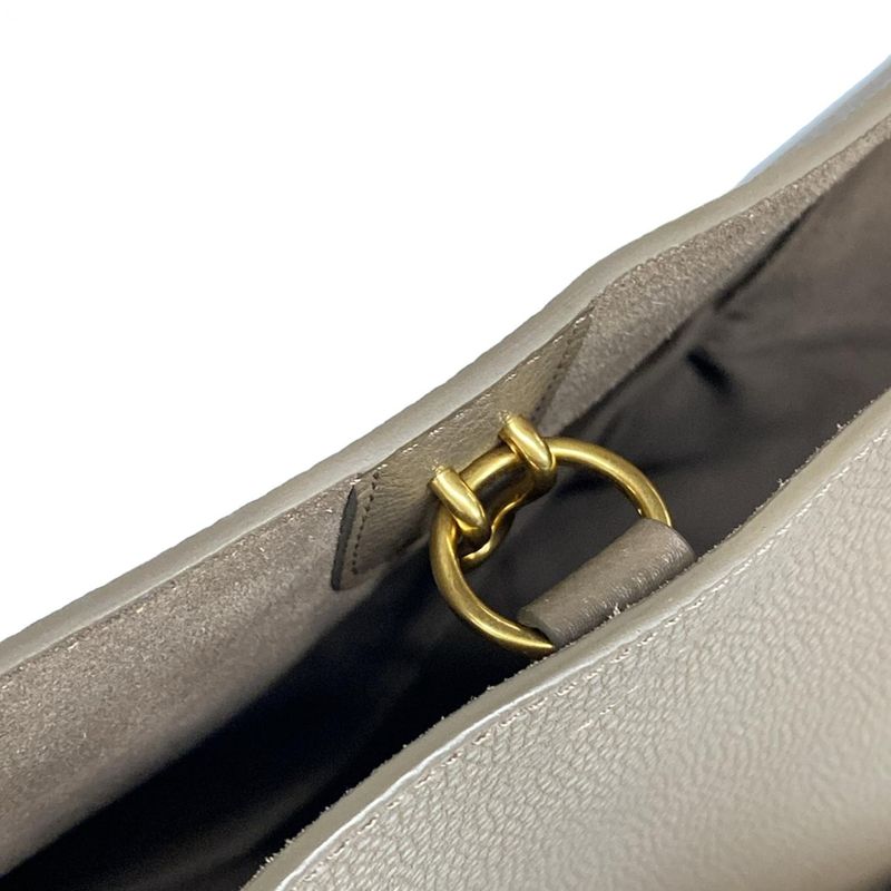 Celine Shoulder Bag Sangle Medium Taupe (gray-beige)
