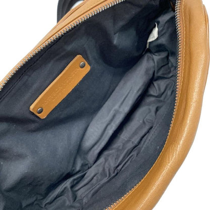 Bottega Veneta Intrecciato Brown Leather Waist Pouch