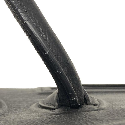 Celine Tote Bag Luggage Small Square Phantom Black Leather