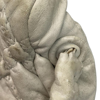 Chanel Handbag - Light Gray Silver Hardware /hidden Chain Lambskin