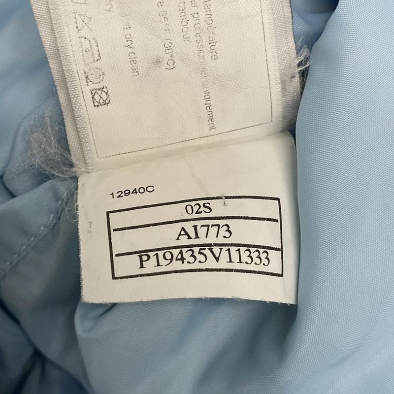 Chanel Blouson Size 34 S Women's Sport Line P19435 Light Blue And Orange