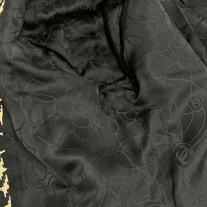 Chanel Jacket Size 40 M Women's P17432 Navy And Beige Long Sleeves / Spring /