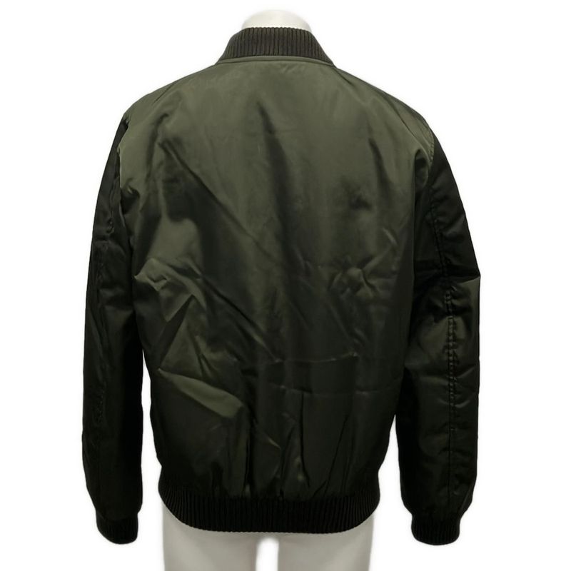 Prada Blouson Size 46 S Men's Sga038 Dark Green Zip-up/cotton/bomber Jacket