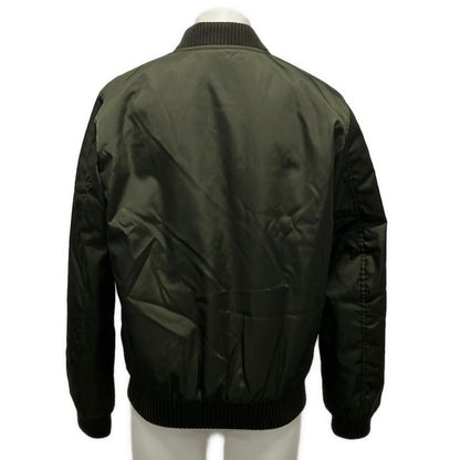 Prada Blouson Size 46 S Men's Sga038 Dark Green Zip-up/cotton/bomber Jacket