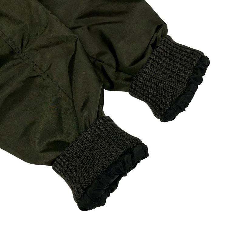 Prada Blouson Size 46 S Men's Sga038 Dark Green Zip-up/cotton/bomber Jacket