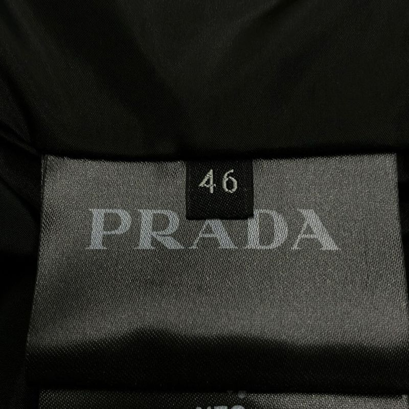 Prada Blouson Size 46 S Men's Sga038 Dark Green Zip-up/cotton/bomber Jacket