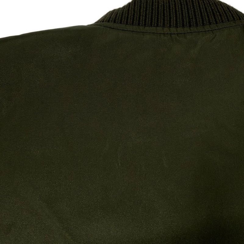 Prada Blouson Size 46 S Men's Sga038 Dark Green Zip-up/cotton/bomber Jacket