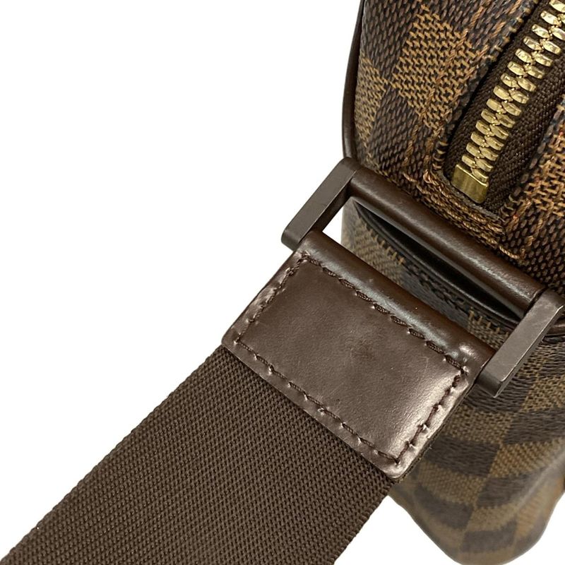 Louis Vuitton Shoulder Bag Damier Olaf PM N41442 Ebène