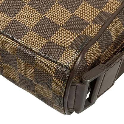 Louis Vuitton Shoulder Bag Damier Olaf PM N41442 Ebène