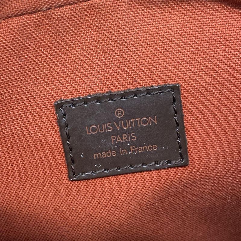 Louis Vuitton Shoulder Bag Damier Olaf PM N41442 Ebène