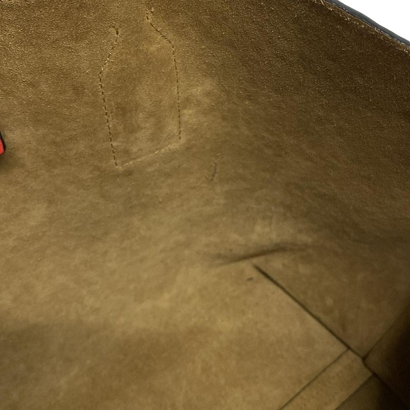 Loewe Tote Bag T-shopper Bag/repeat Red Leather