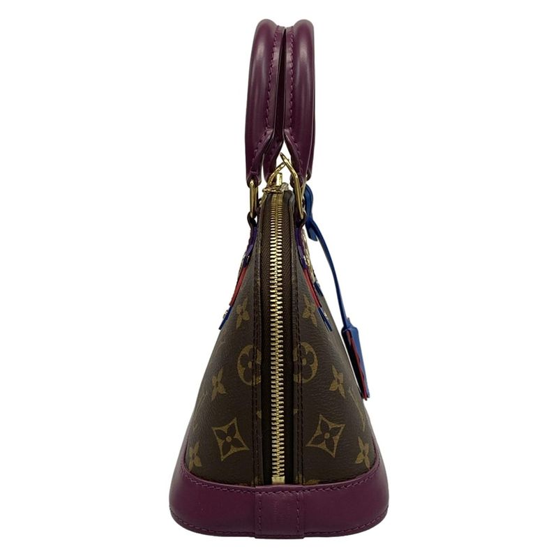 Louis Vuitton Handbag Monogram Totem Alma BB M41660 Magenta