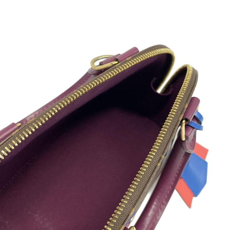 Louis Vuitton Handbag Monogram Totem Alma BB M41660 Magenta