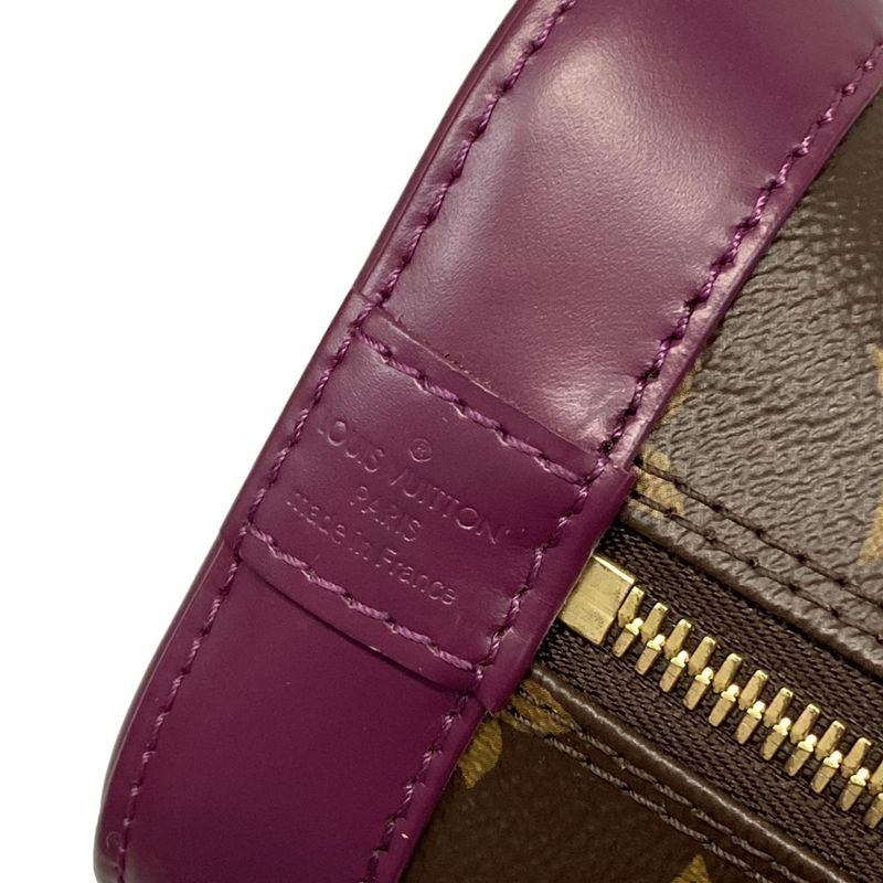 Louis Vuitton Handbag Monogram Totem Alma BB M41660 Magenta