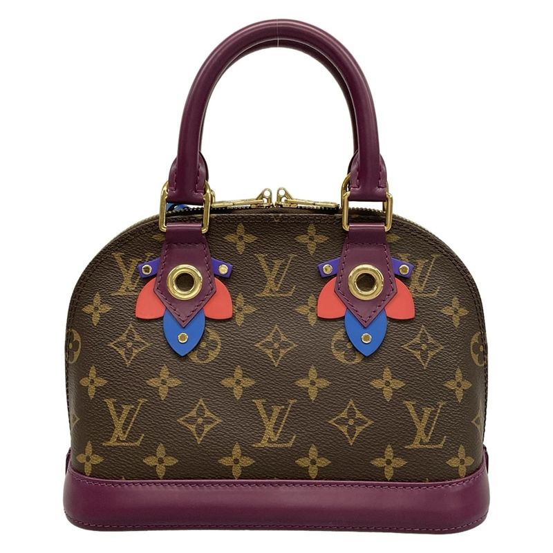 Louis Vuitton Handbag Monogram Totem Alma BB M41660 Magenta