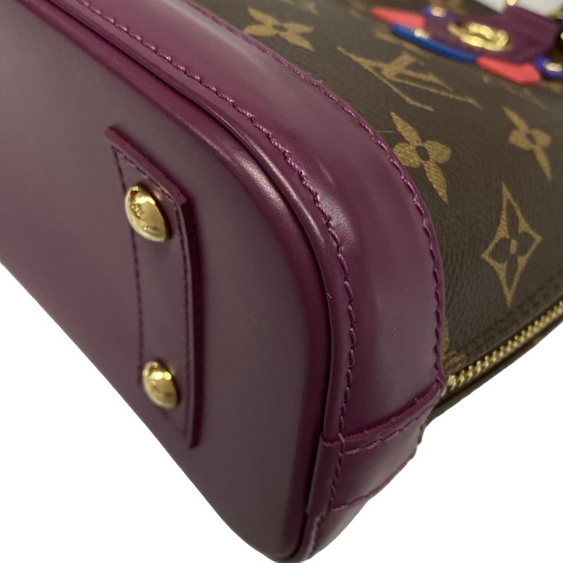 Louis Vuitton Handbag Monogram Totem Alma BB M41660 Magenta