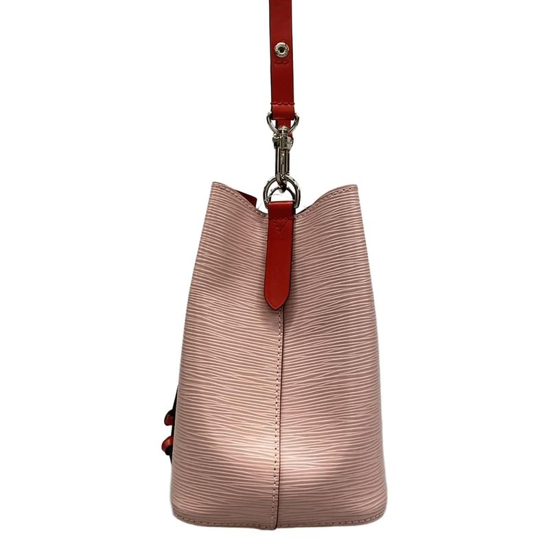 Louis Vuitton Epi Neo-noé Shoulder Bag M54370 Rose Ballerine Leather Cowhide