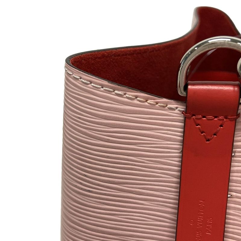 Louis Vuitton Epi Neo-noé Shoulder Bag M54370 Rose Ballerine Leather Cowhide