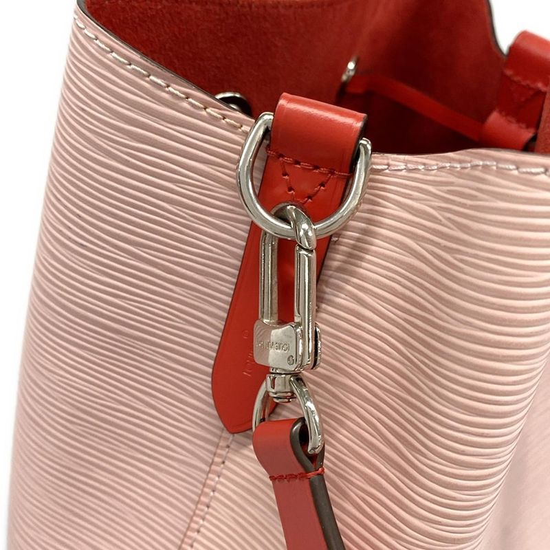 Louis Vuitton Epi Neo-noé Shoulder Bag M54370 Rose Ballerine Leather Cowhide