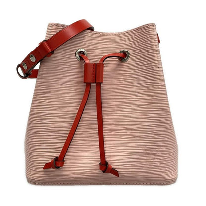 Louis Vuitton Epi Neo-noé Shoulder Bag M54370 Rose Ballerine Leather Cowhide