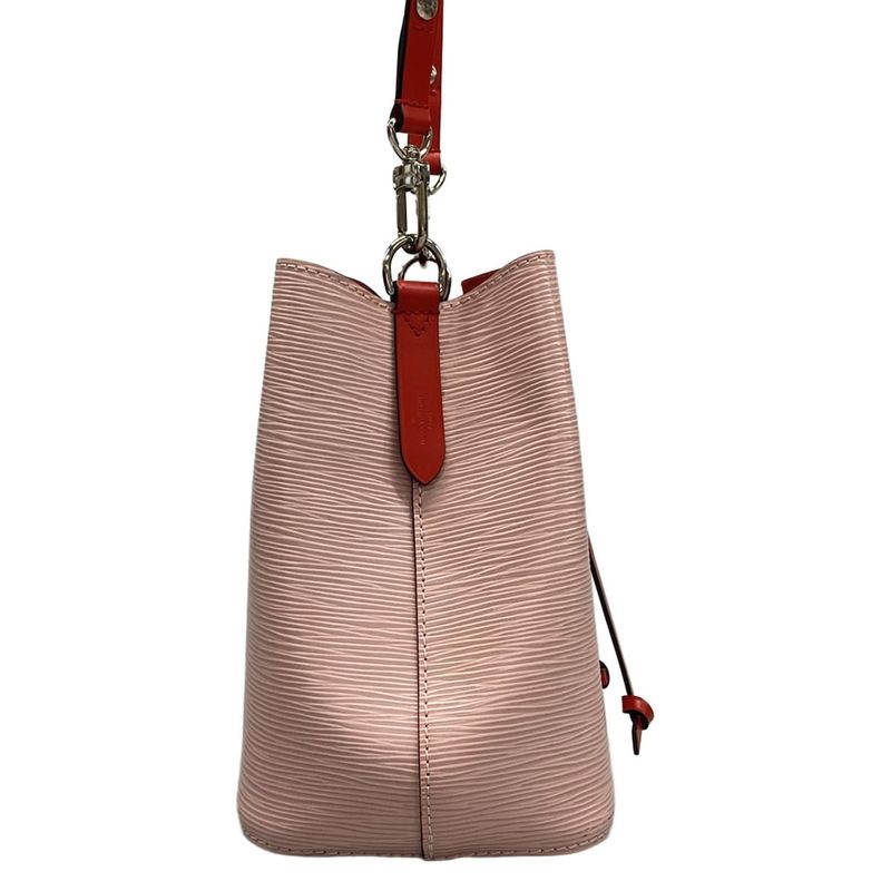 Louis Vuitton Epi Neo-noé Shoulder Bag M54370 Rose Ballerine Leather Cowhide