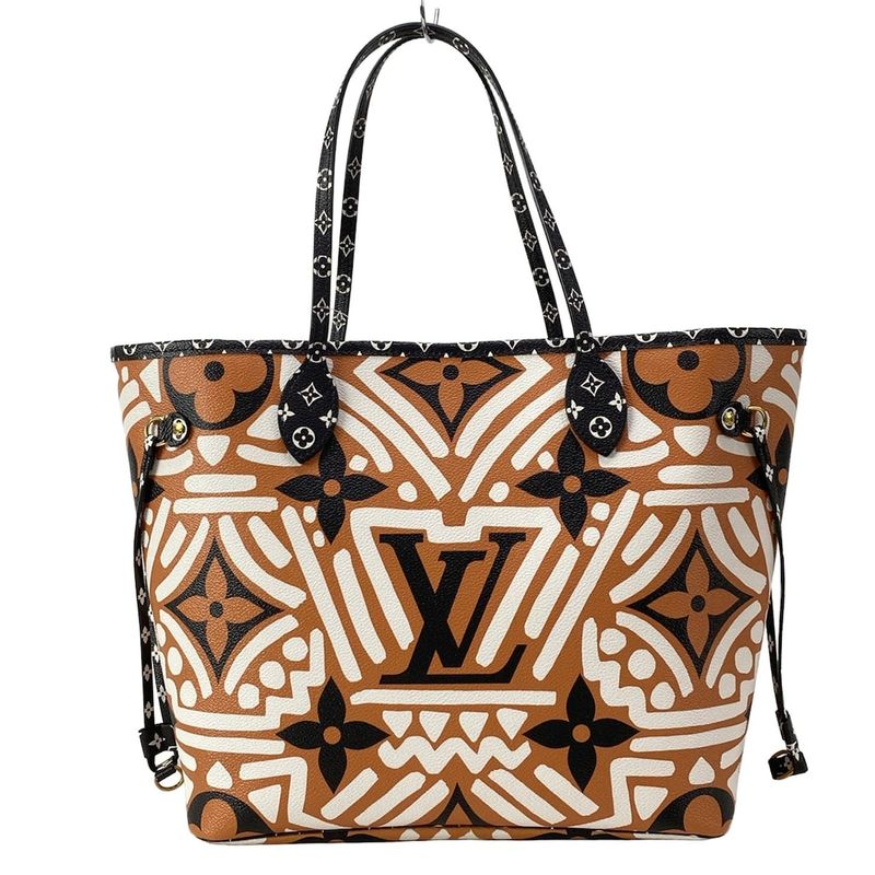 Louis Vuitton Tote Bag LV Crafty Neverfull MM M56584 Cles Carmel