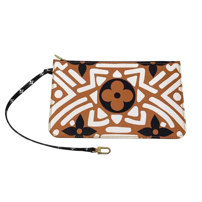 Louis Vuitton Tote Bag LV Crafty Neverfull MM M56584 Cles Carmel