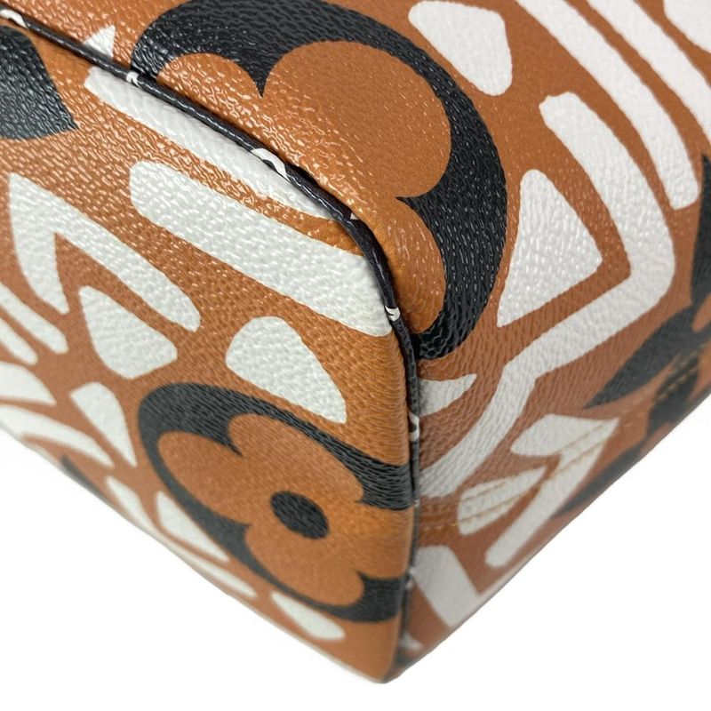 Louis Vuitton Tote Bag LV Crafty Neverfull MM M56584 Cles Carmel