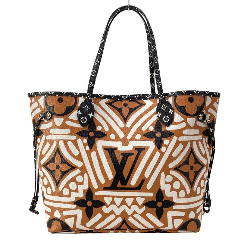 Louis Vuitton Tote Bag LV Crafty Neverfull MM M56584 Cles Carmel