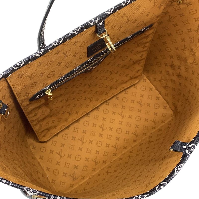 Louis Vuitton Tote Bag LV Crafty Neverfull MM M56584 Cles Carmel