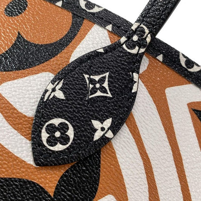Louis Vuitton Tote Bag LV Crafty Neverfull MM M56584 Cles Carmel