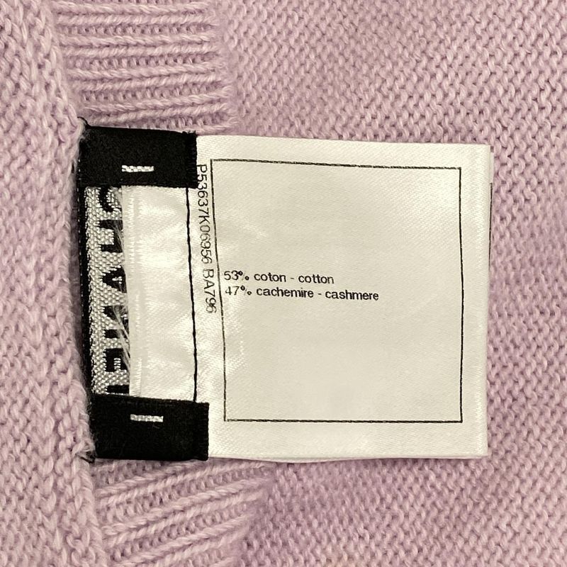 Chanel Dress Size 38 M Women's P53637 Light Pink Crewneck/sleeveless/knee