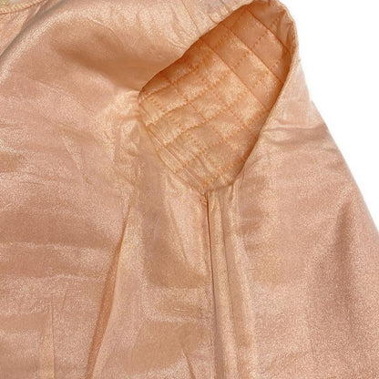 Chanel Vest Size 42 L Ladies P15427 Pink Beige Quilted