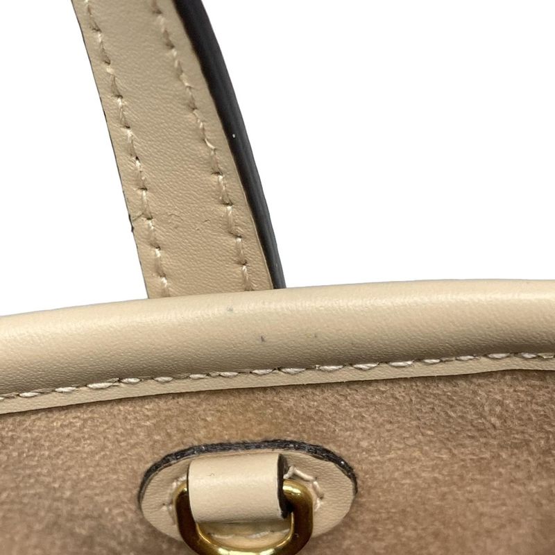 Gucci Tote Bag GG Super Mini Bag 790133 Beige Mini Bag Leather