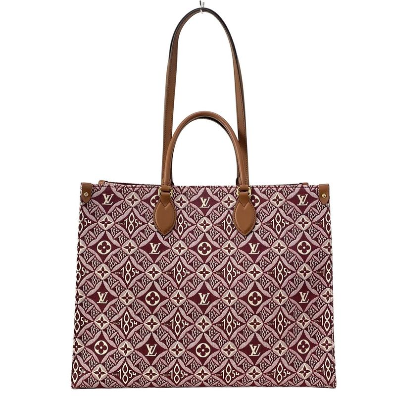 Louis Vuitton Since 1854 On The Go GM M57185 Bordeaux Tote Bag