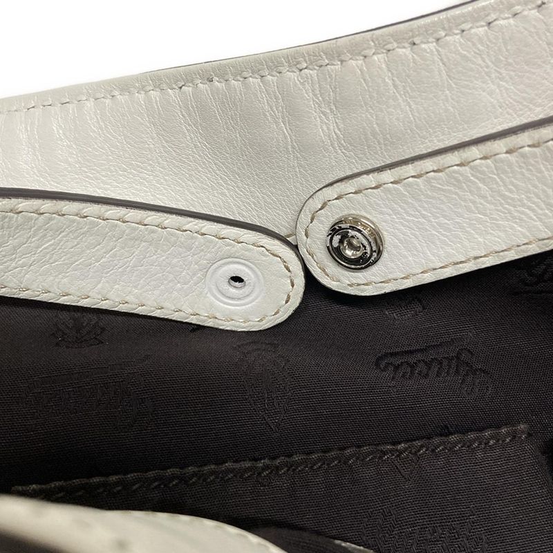 Gucci Tote Bag Matchball/gg Pattern 232971 Beige/brown/white Leather