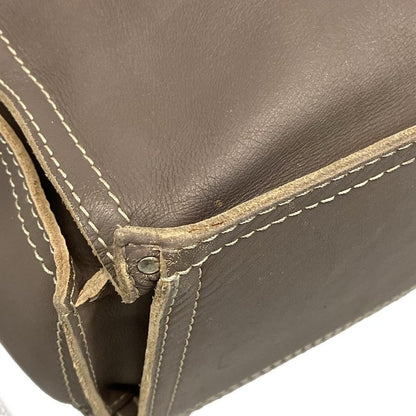 Loewe Tote Bag Shopper Tote Gray Perforated Leather