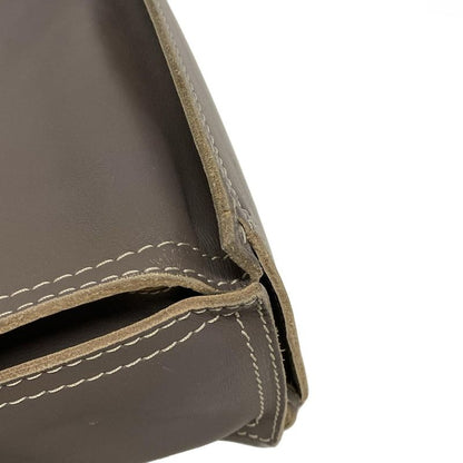 Loewe Tote Bag Shopper Tote Gray Perforated Leather