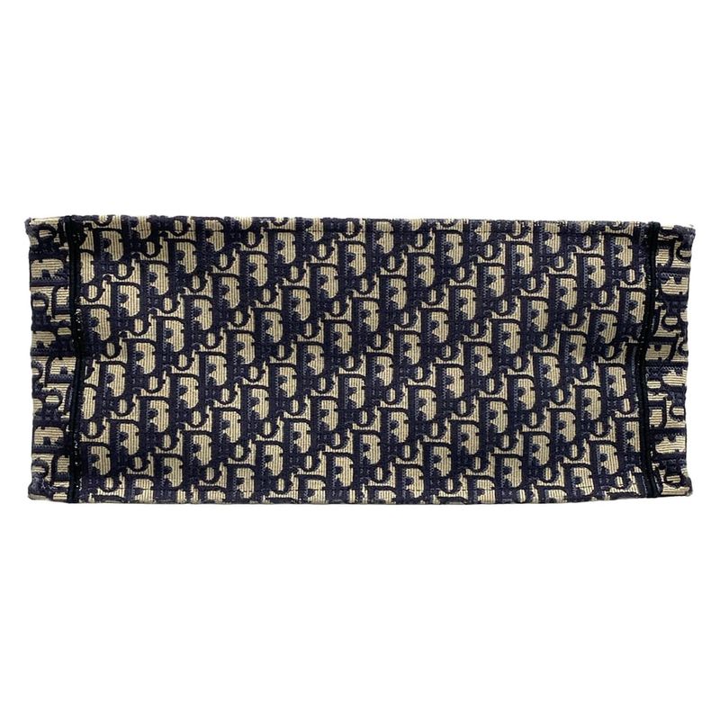 Dior/christian Dior Tote Bag Book Tote Large Bag Ivory X Navy