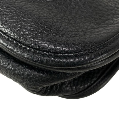 Hermes Shoulder Bag Evelyn 3 III PM Black Silver Hardware