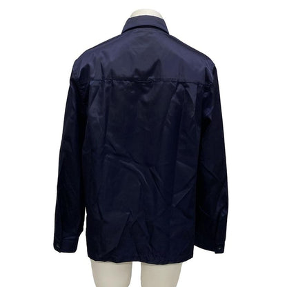 Prada Blouson Size S Men's Re-nylon Shirt Sc514 Navy