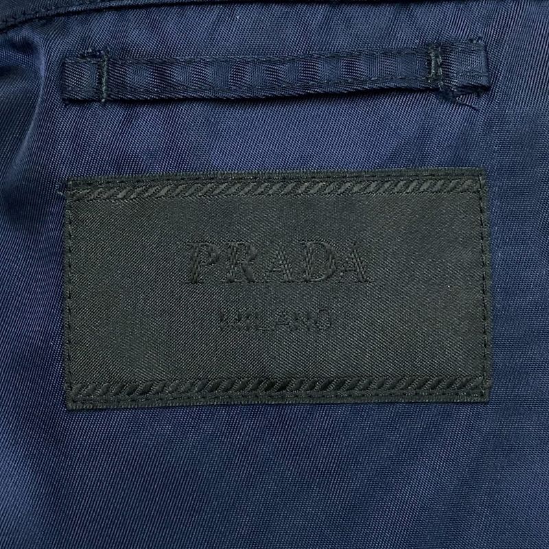 Prada Blouson Size S Men's Re-nylon Shirt Sc514 Navy