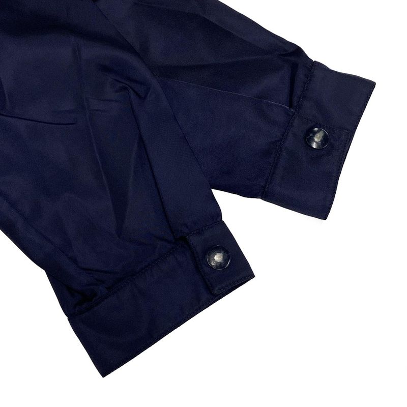 Prada Blouson Size S Men's Re-nylon Shirt Sc514 Navy
